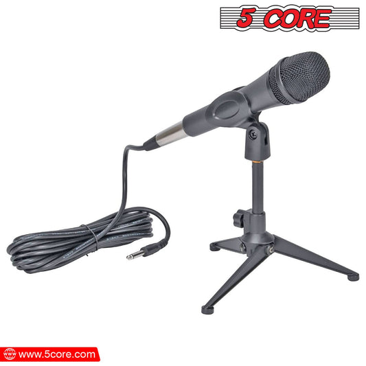 5 Core Microphone Clip Holder 6 Pieces with Screw Adapters 5/8 to 3/8 Inch-1