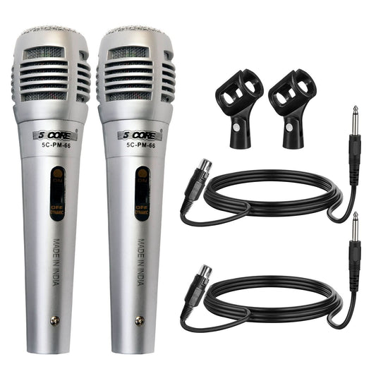 5Core XLR Microphone Dynamic Mic Karaoke Singing Studio Mics Handheld Microfono-0